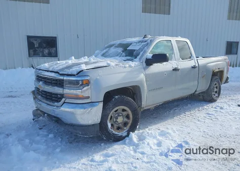 2016 Chevrolet Silverado 1500 Wt из США, поврежденный, VIN 1GCVKNEH3GZ365502